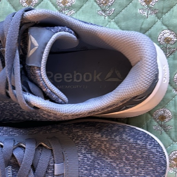 REEBOK CLOUDRIDE DMX 4 Indigo Denim Cheetah Print Walking Shoes Women’s 7.5 - Picture 13 of 14